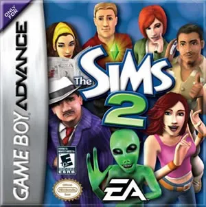 The Sims 2 box art