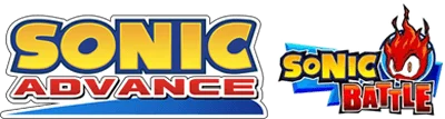 2 Games in 1: Sonic Advance + Sonic Battle logo