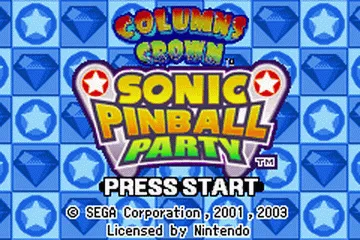 2 Games in 1: Sonic Pinball Party + Columns Crown screenshot