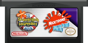 2 Games In 1: The SpongeBob SquarePants Movie + SpongeBob SquarePants and Friends in Freeze Frame Frenzy cart