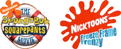2 Games In 1: The SpongeBob SquarePants Movie + SpongeBob SquarePants and Friends in Freeze Frame Frenzy logo