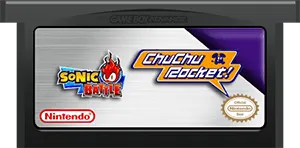 2 Games in 1: Sonic Battle + ChuChu Rocket! cart