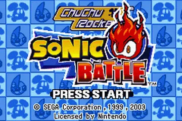 2 Games in 1: Sonic Battle + ChuChu Rocket! screenshot