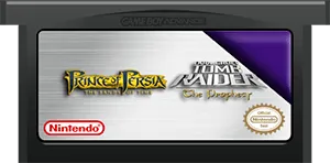 Prince of Persia: The Sands of Time & Lara Croft Tomb Raider: The Prophecy cart