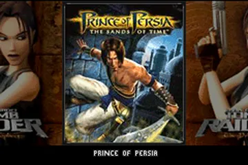 Prince of Persia: The Sands of Time & Lara Croft Tomb Raider: The Prophecy screenshot