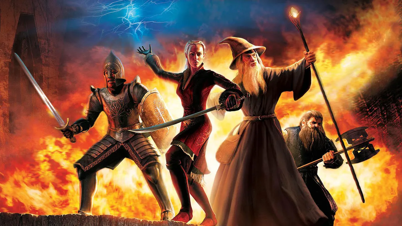 Backdrop artwork for The Lord of the Rings: The Third Age