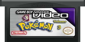 Game Boy Advance Video: Pokemon: Volume 3 cart