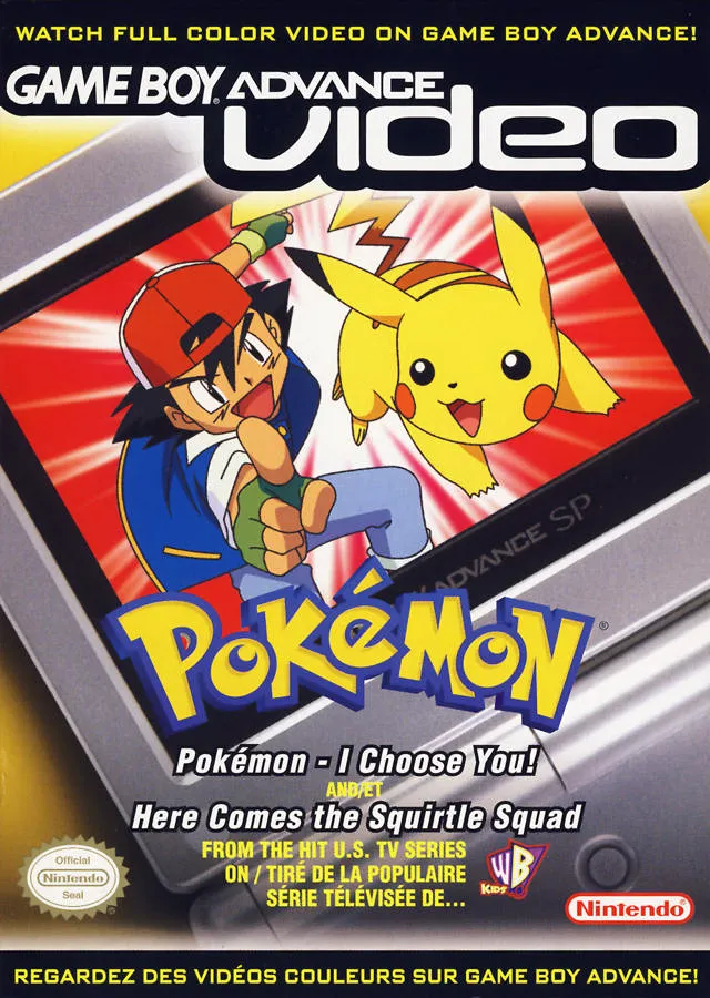 Game Boy Advance Video: Pokemon: Volume 3 box art
