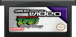 Game Boy Advance Video: Teenage Mutant Ninja Turtles: Things Change cart