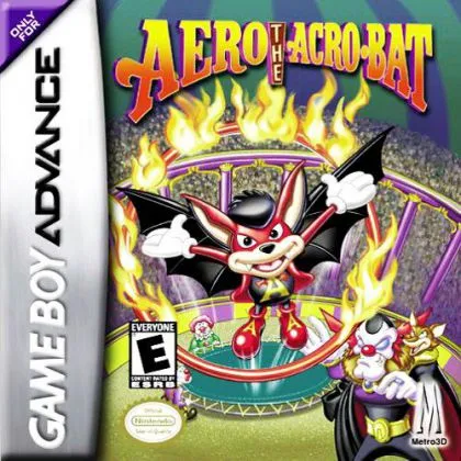 Aero the Acro-Bat box art