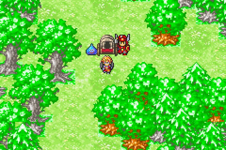 Backdrop artwork for Dragon Quest Monsters: Caravan Heart