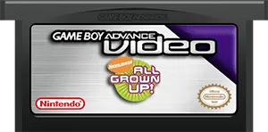 Game Boy Advance Video: All Grown Up!: Volume 1 cart