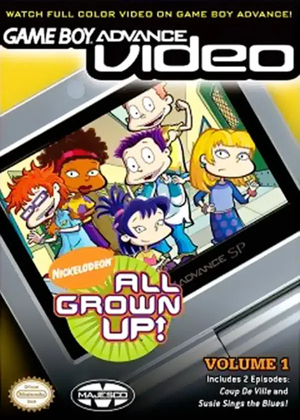 Game Boy Advance Video: All Grown Up!: Volume 1 box art
