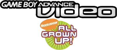 Game Boy Advance Video: All Grown Up!: Volume 1 logo