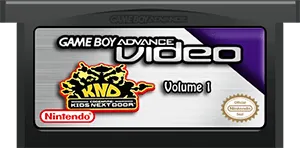 Game Boy Advance Video: Codename: Kids Next Door: Volume 1 cart