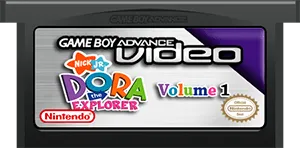 Game Boy Advance Video: Dora the Explorer: Volume 1 cart