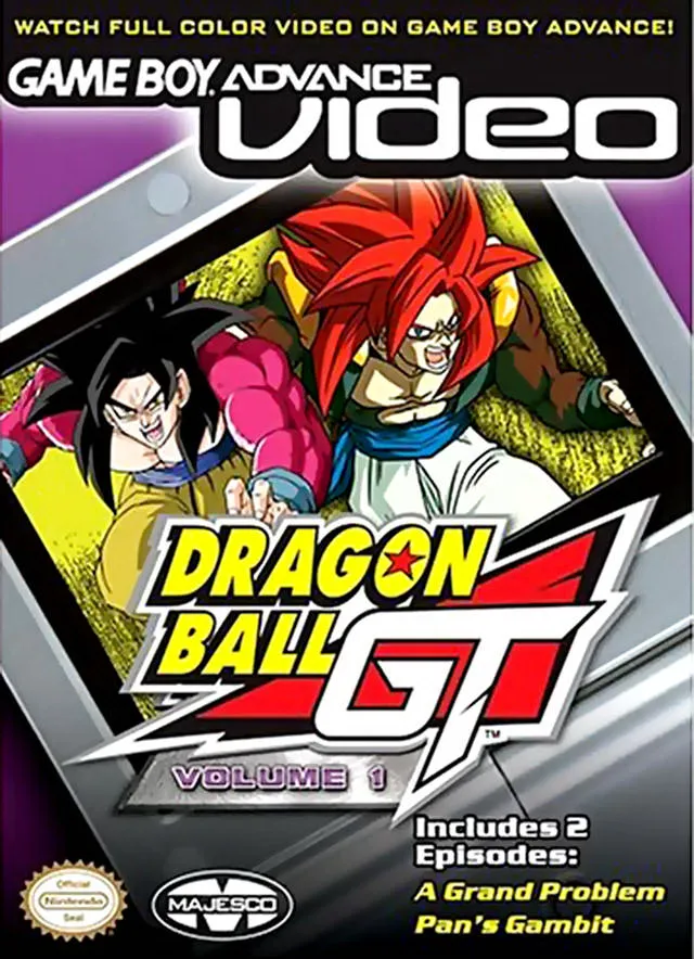 Game Boy Advance Video: Dragon Ball GT: Volume 1 box art