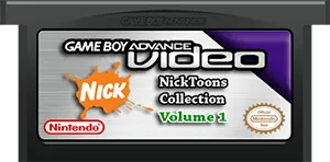 Game Boy Advance Video: Nicktoons Collection: Volume 1 cart