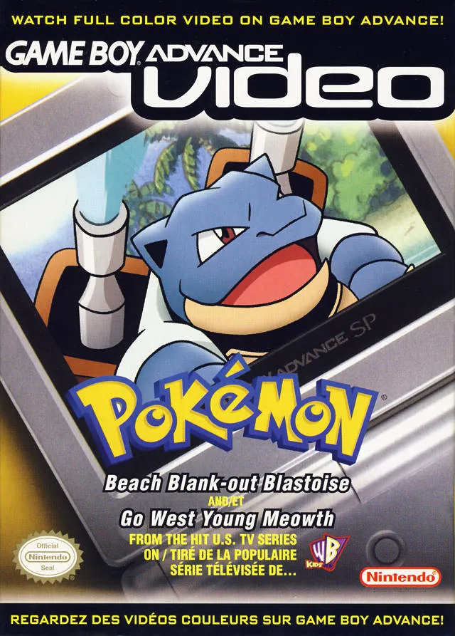 Game Boy Advance Video: Pokemon: Volume 4 box art