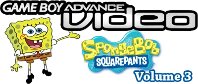 Game Boy Advance Video: SpongeBob SquarePants: Volume 3 logo