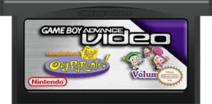 Game Boy Advance Video: The Fairly OddParents!: Volume 2 cart