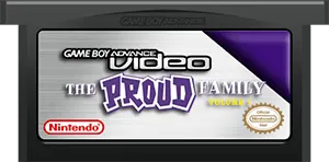 Game Boy Advance Video: The Proud Family: Volume 1 cart