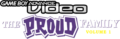 Game Boy Advance Video: The Proud Family: Volume 1 logo