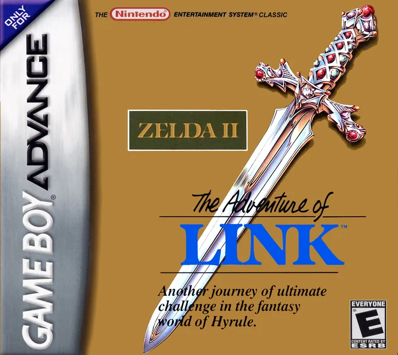 Classic NES Series: Zelda II: The Adventure of Link box art