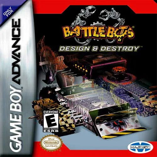 Battle Bots Design & Destroy box art