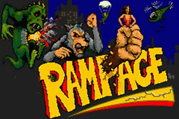 Backdrop artwork for 2 Games in One!: Paperboy + Rampage