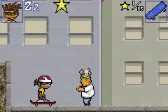 Backdrop artwork for Rocket Power Dream Scheme