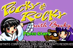 Pocky & Rocky with Becky screenshot