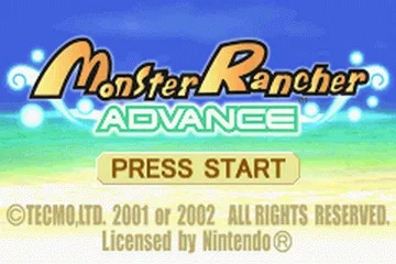 Monster Rancher Advance screenshot