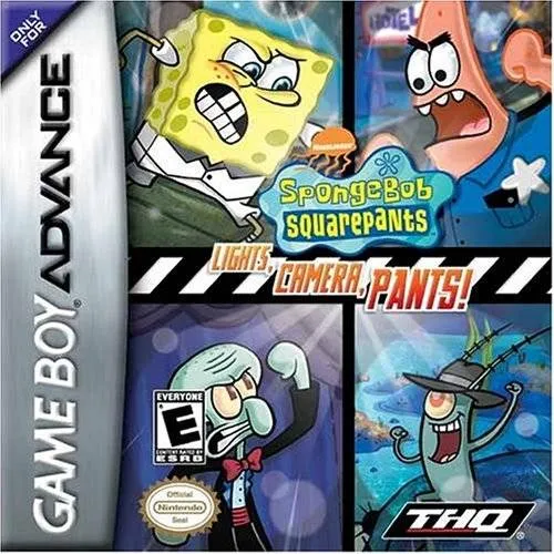 SpongeBob SquarePants: Lights, Camera, Pants! box art