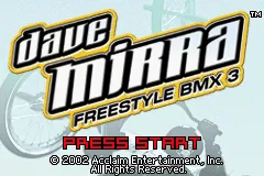 Dave Mirra Freestyle BMX 3 screenshot