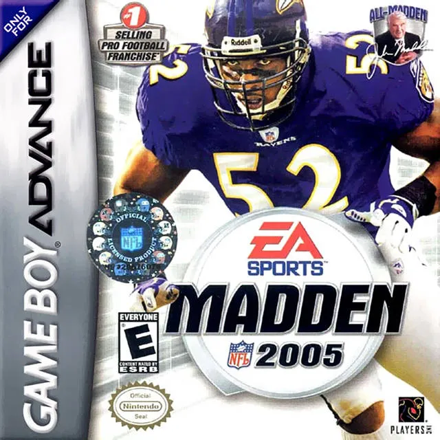 Madden NFL 2005 box art