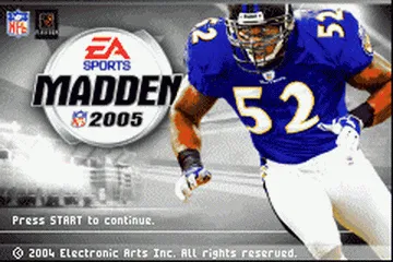 Madden NFL 2005 screenshot