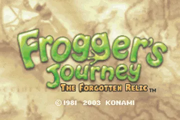 Frogger's Journey: The Forgotten Relic screenshot