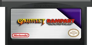 2 Games in One!: Gauntlet + Rampart cart