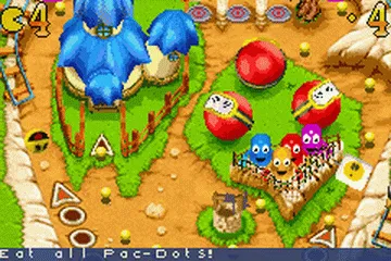 Pac-Man Pinball Advance screenshot