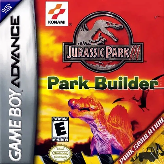 Jurassic Park III: Park Builder box art