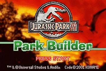 Jurassic Park III: Park Builder screenshot