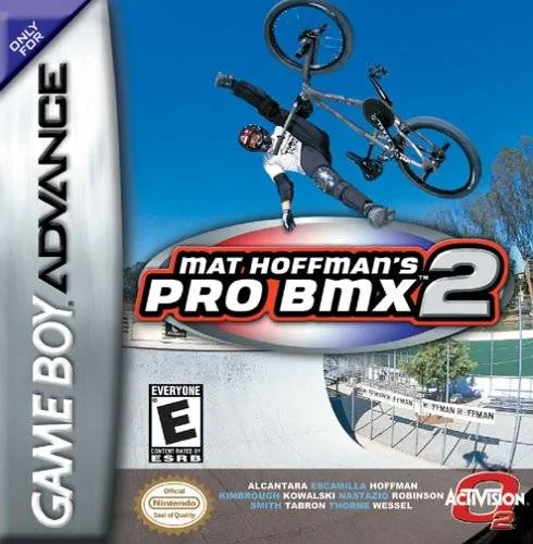 Mat Hoffman's Pro BMX 2 box art