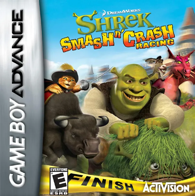 Shrek: Smash n' Crash Racing box art