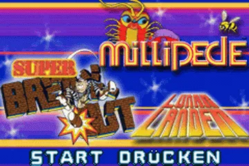 3 Games in One!: Super Breakout + Millipede + Lunar Lander screenshot