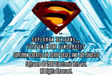 Superman Returns: Fortress of Solitude screenshot