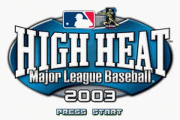 High Heat Major League Baseball 2003 screenshot