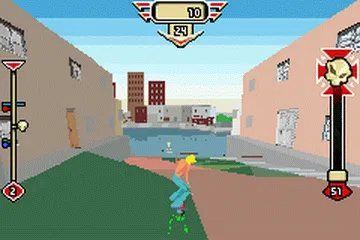 Backdrop artwork for Tony Hawk's Downhill Jam