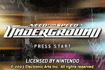 Need for Speed Underground screenshot