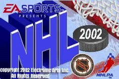 NHL 2002 screenshot